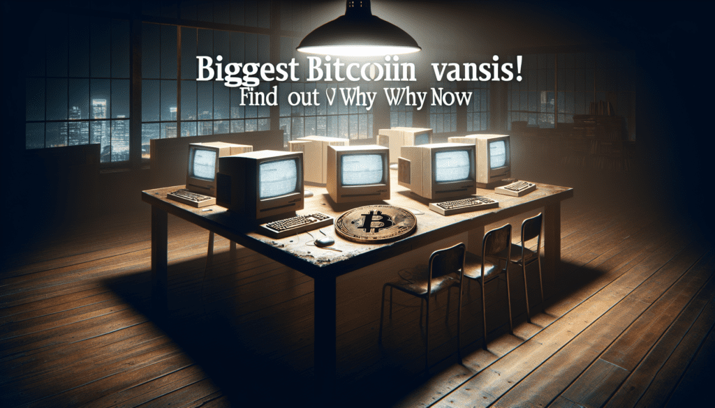 Biggest Bitcoin Buyers Vanish Find Out Why Now