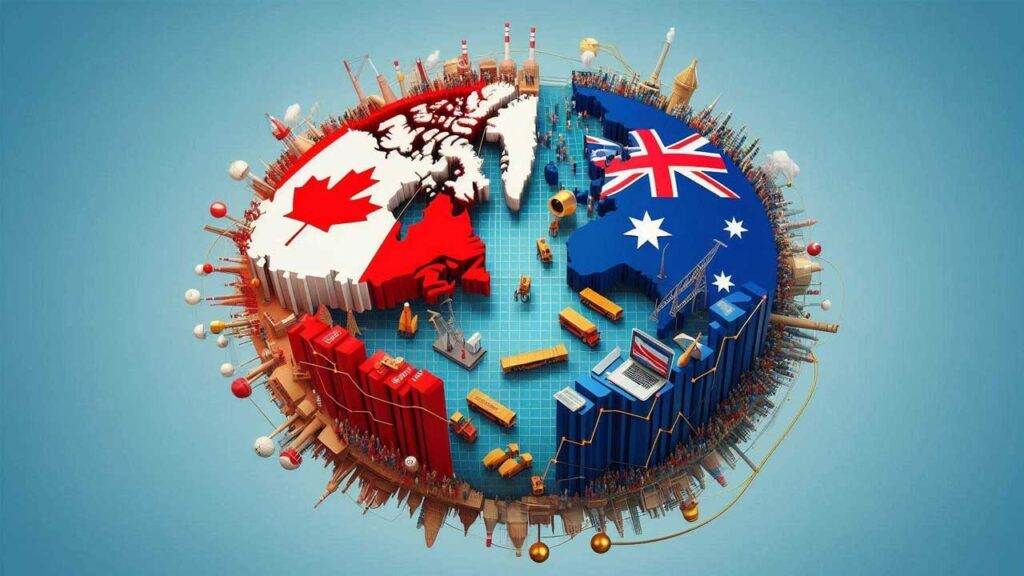 Canada and Australia Caught in a Dangerous Population Trap