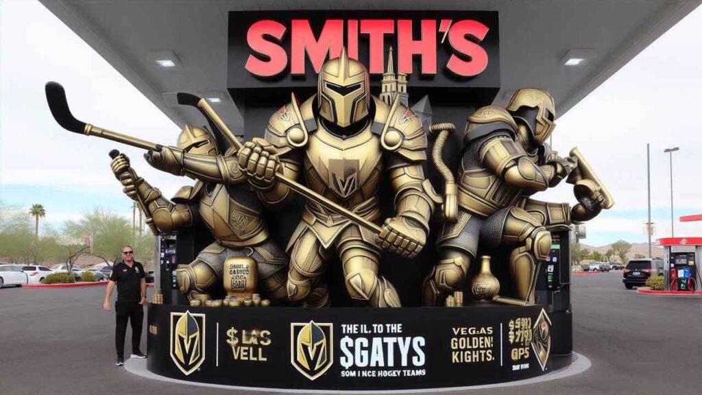 Vegas Golden Knights Foundation and Smith's Team Up for $20,000 Gas Giveaway in Las Vegas