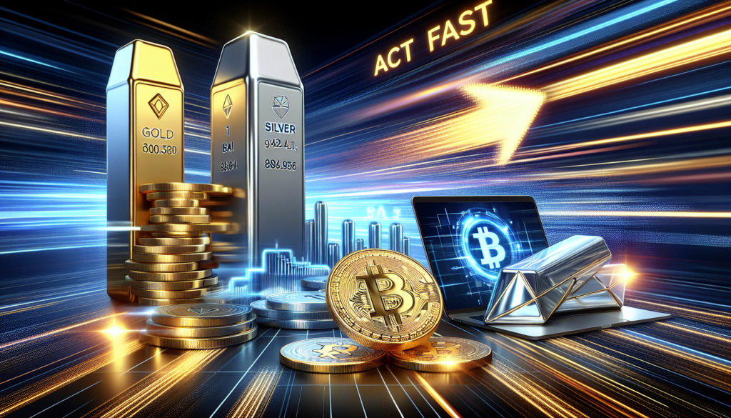 Act Fast Gold Silver Bitcoin Wont Wait for You