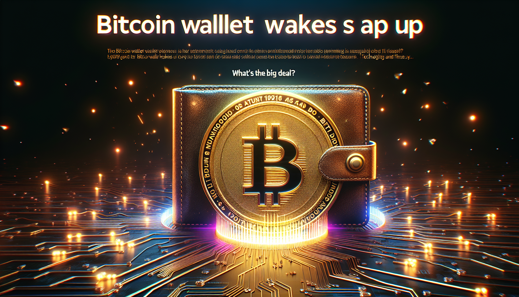 Bitcoin Wallet Wakes Up After 10+ Years of Silence: What’s the Big Deal?
