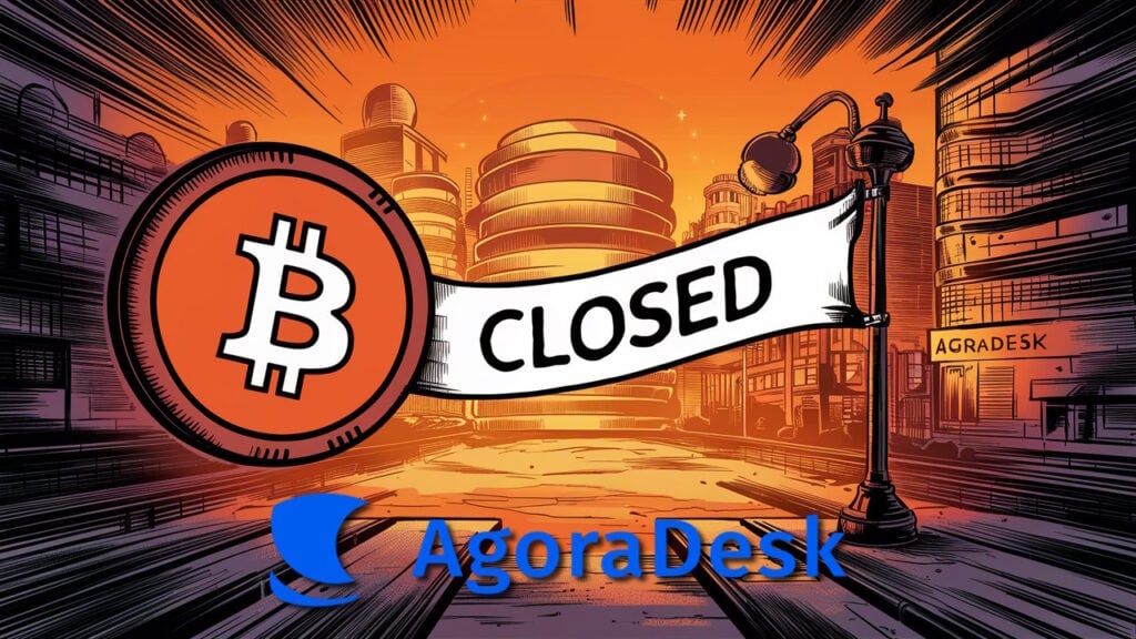 Bitcoin traders left in the dark as popular platform AgoraDesk shuts down