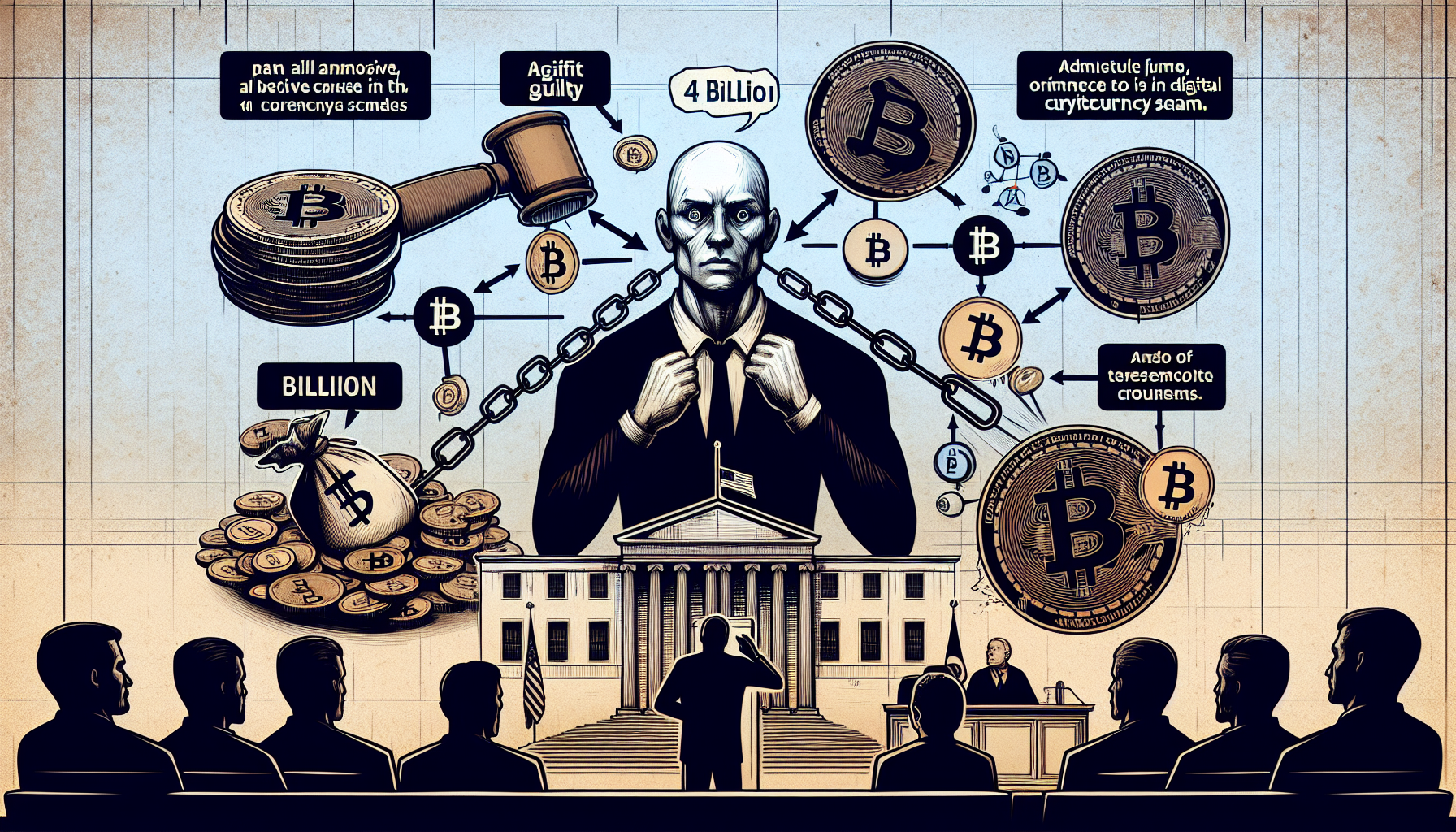 Russian Tied to $4 Billion Bitcoin Scam Admits Guilt in U.S. Court – Find Out What He Confessed!