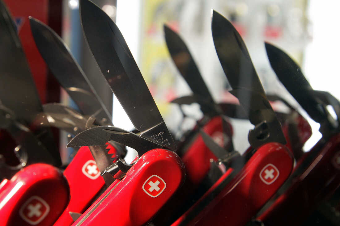 Swiss Army Knife maker to go bladeless due to rising violence: NPR