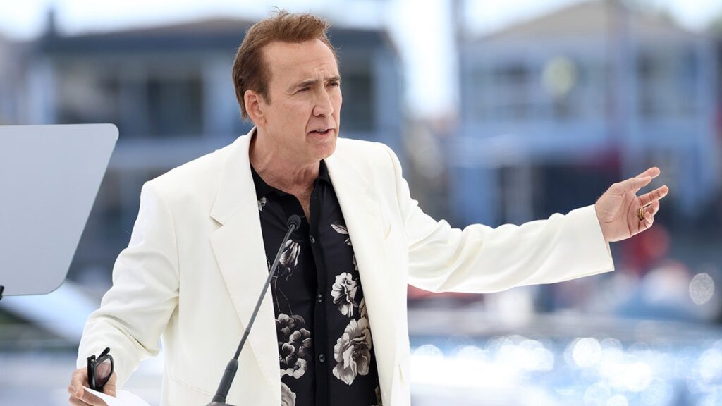 Nicolas Cage warns young actors at a festival about AI's