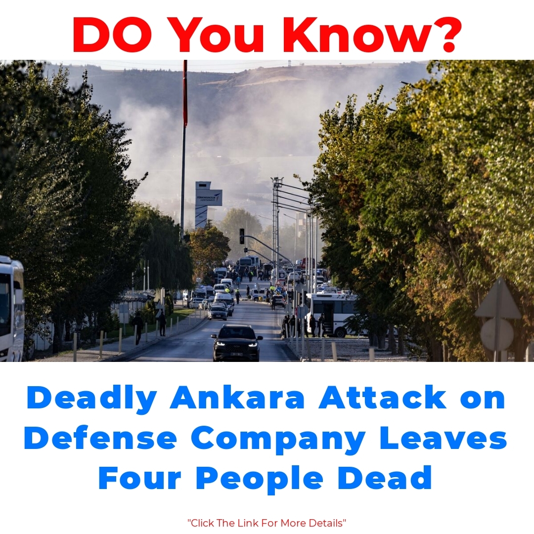 Deadly Ankara Attack on Defense Company Leaves Four People Dead

#6GoldenYearsWithATEEZ #편도행_해적선_6년째_순항중 #wednesdaythought #에이티즈 #WednesdayMotivation