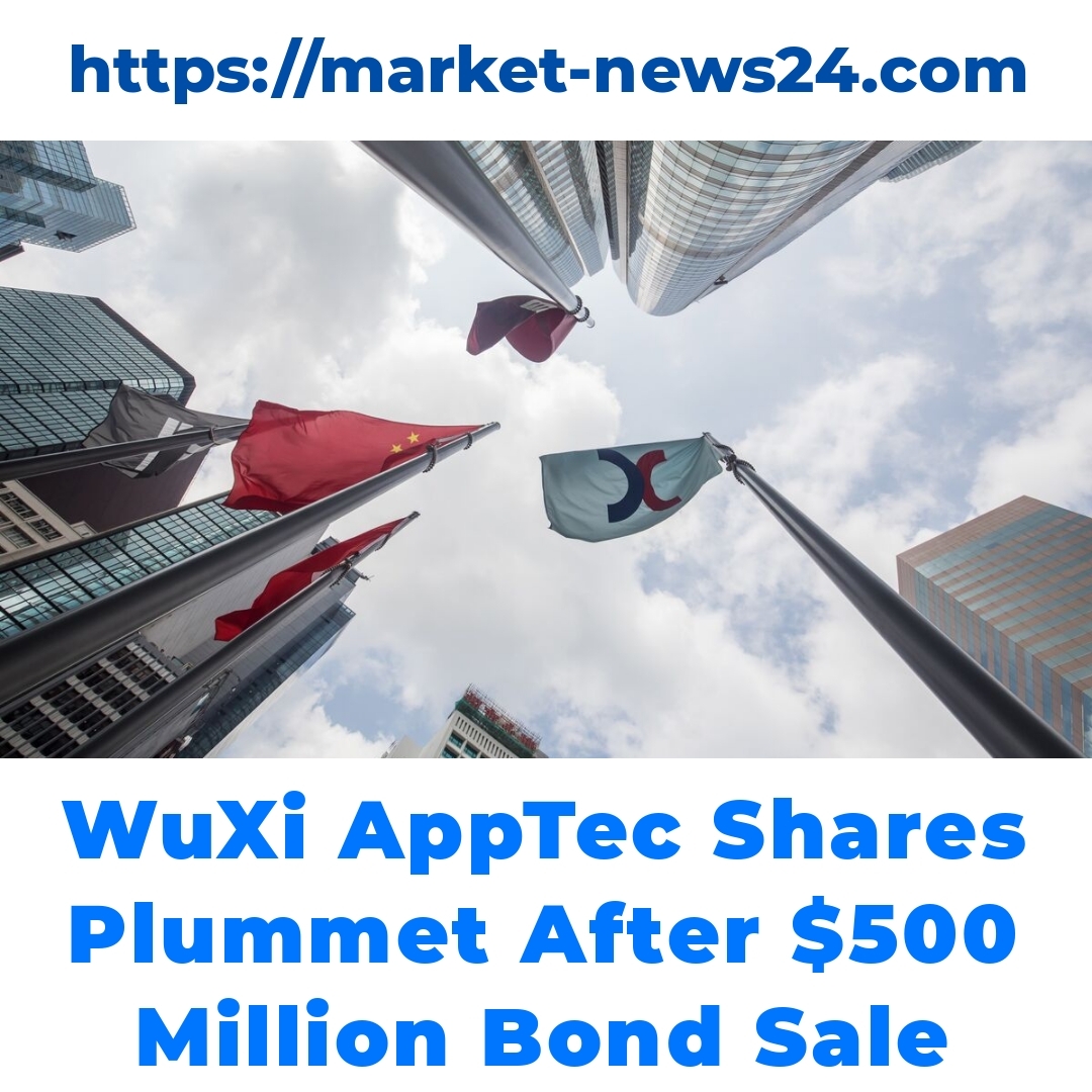 WuXi AppTec Shares Plummet After 0 Million Bond Sale