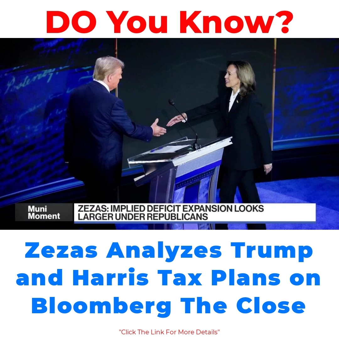 Zezas Analyzes Trump and Harris Tax Plans on Bloomberg The Close