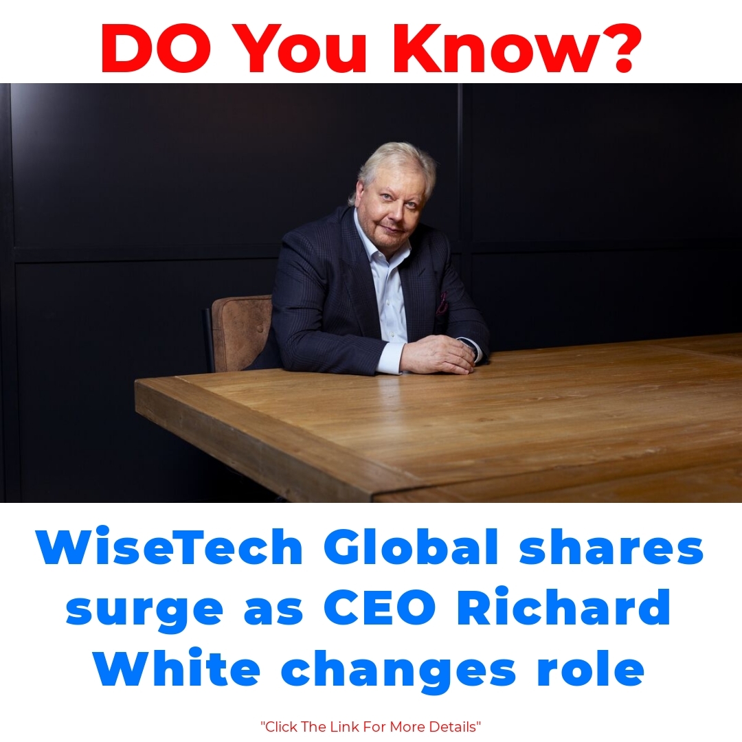 WiseTech Global shares surge as CEO Richard White changes role