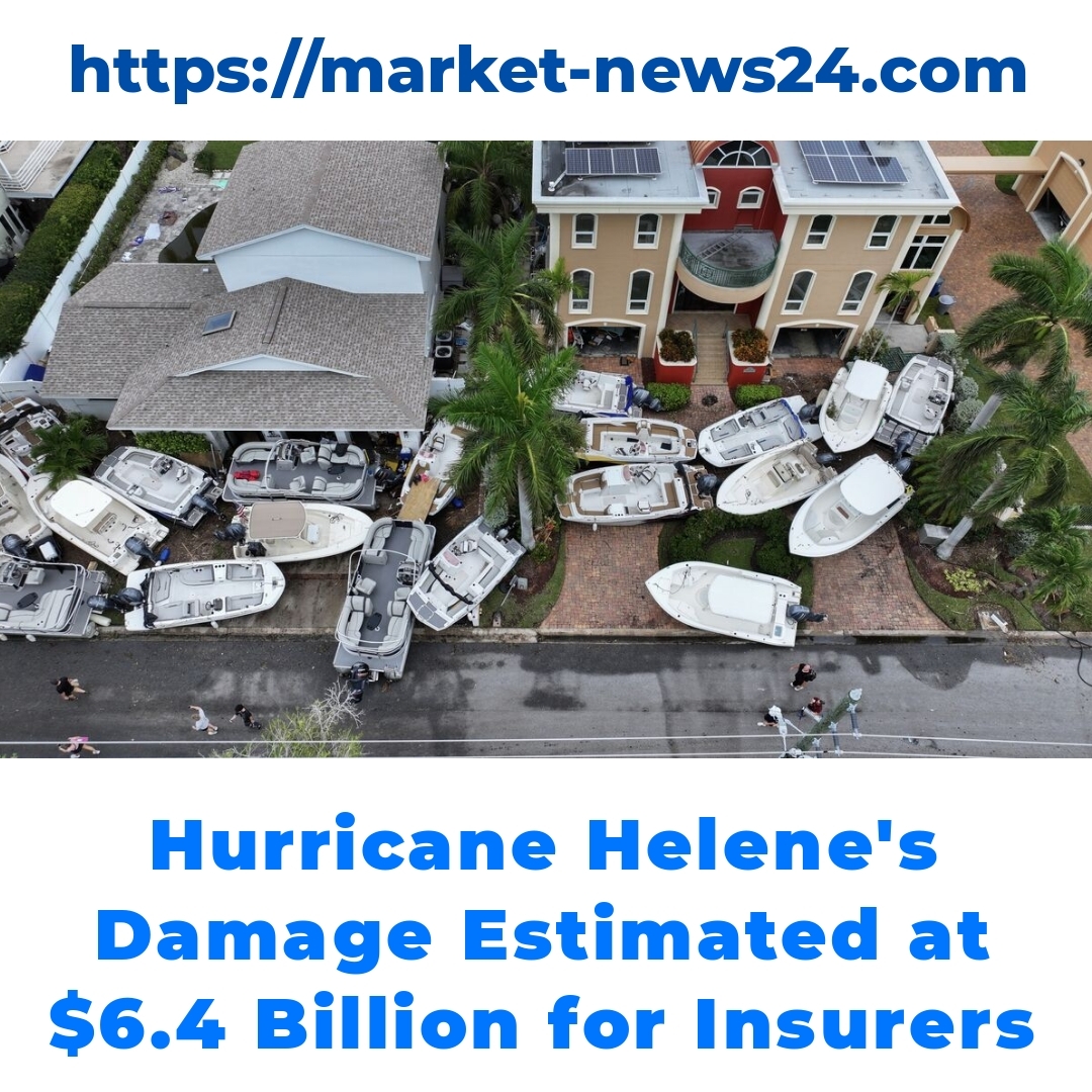 Hurricane Helene’s Damage Estimated at .4 Billion for Insurers