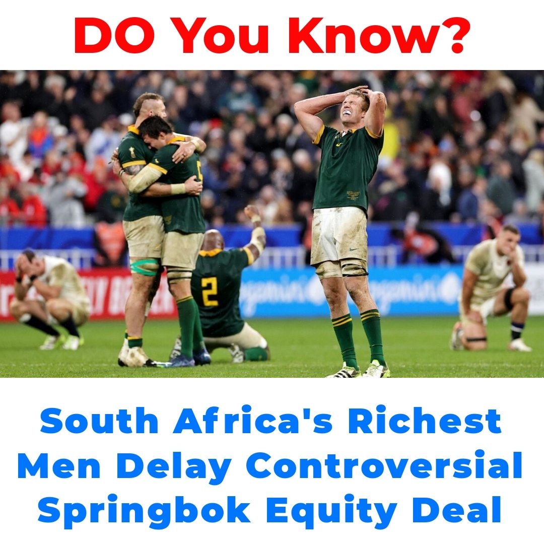 South Africa’s Richest Men Delay Controversial Springbok Equity Deal