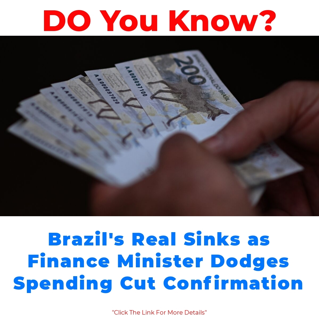 Brazil’s Real Sinks as Finance Minister Dodges Spending Cut Confirmation