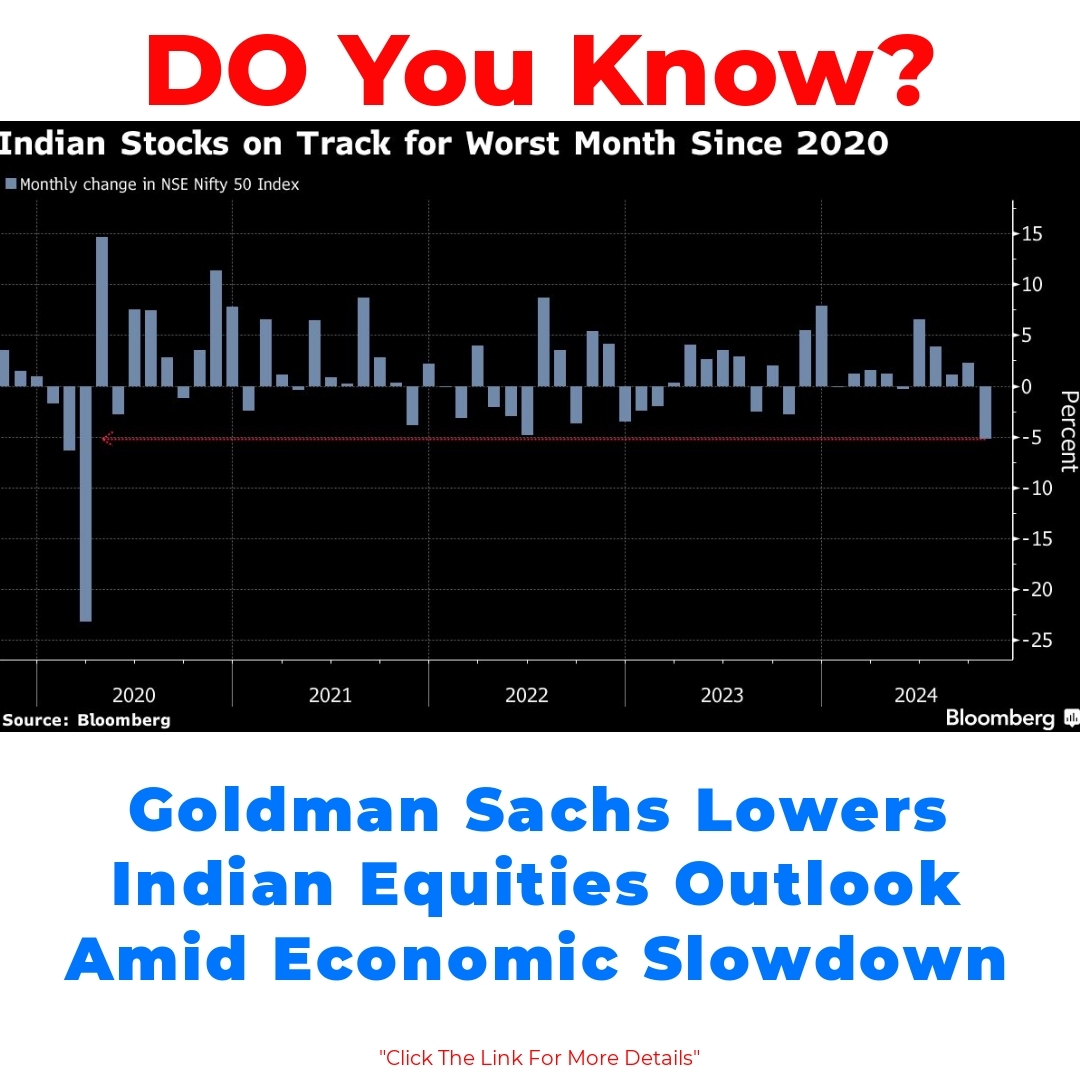 Goldman Sachs Lowers Indian Equities Outlook Amid Economic Slowdown

#LakeShow #DWTS #MINvsLAL #RHONY #NBAonTNT