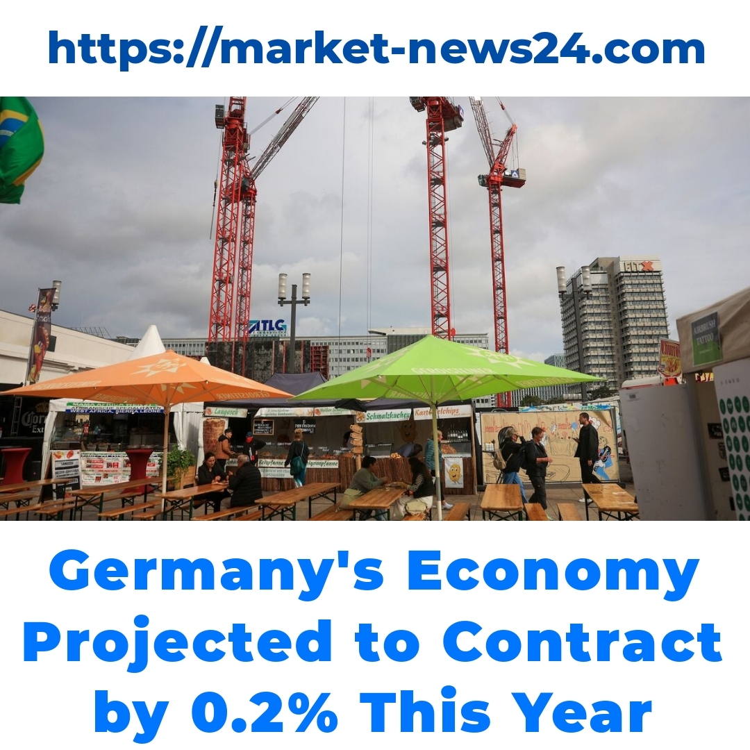 Germany’s Economy Projected to Contract by 0.2% This Year