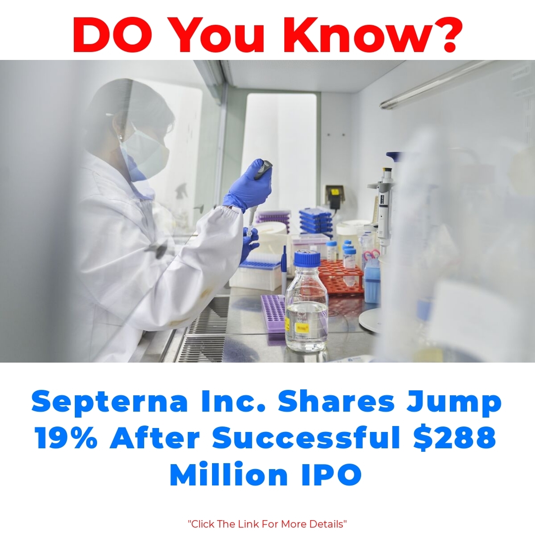 Septerna Inc. Shares Jump 19% After Successful 8 Million IPO