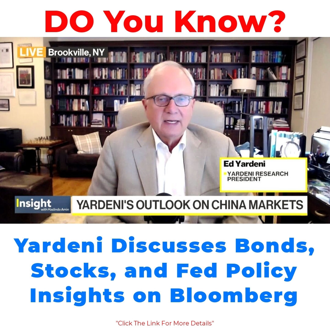 Yardeni Discusses Bonds, Stocks, and Fed Policy Insights on Bloomberg

#DWTS #WWENXT #LakeShow #LGRW #DifferentHere