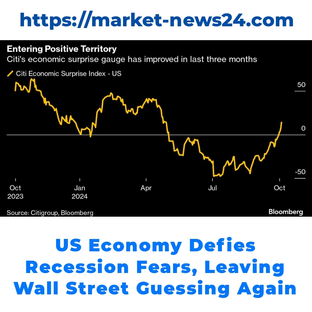 US Economy Defies Recession Fears, Leaving Wall Street Guessing Again