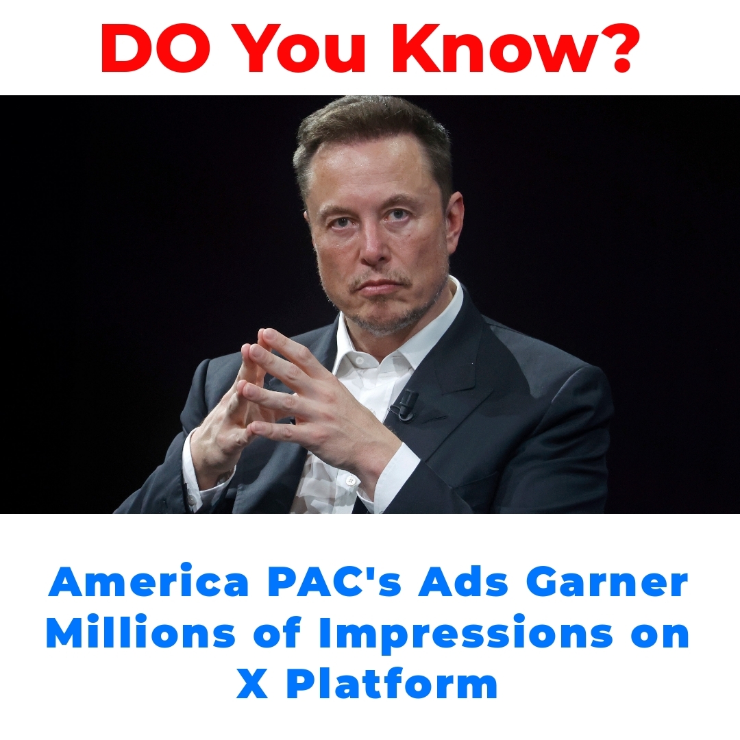 America PAC’s Ads Garner Millions of Impressions on X Platform