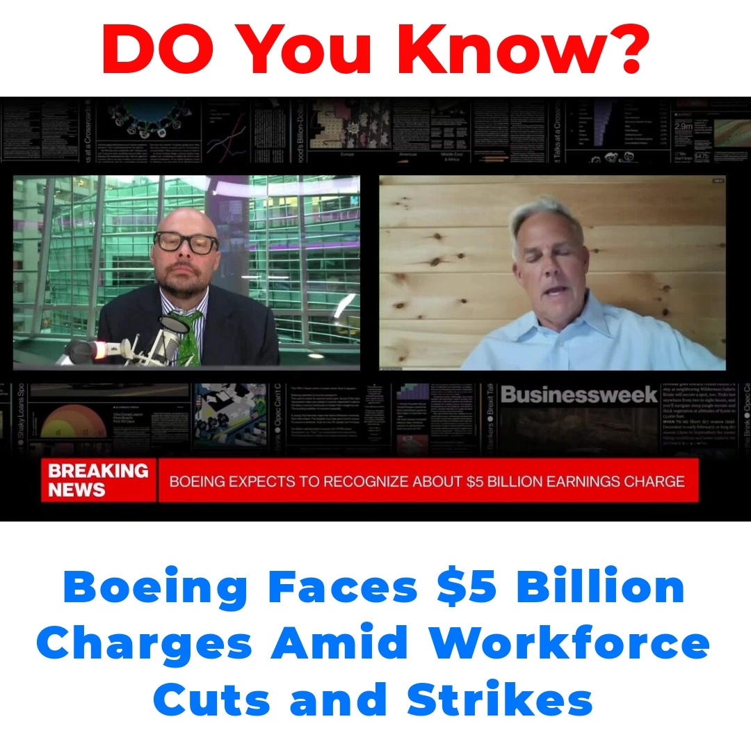 Boeing Faces  Billion Charges Amid Workforce Cuts and Strikes