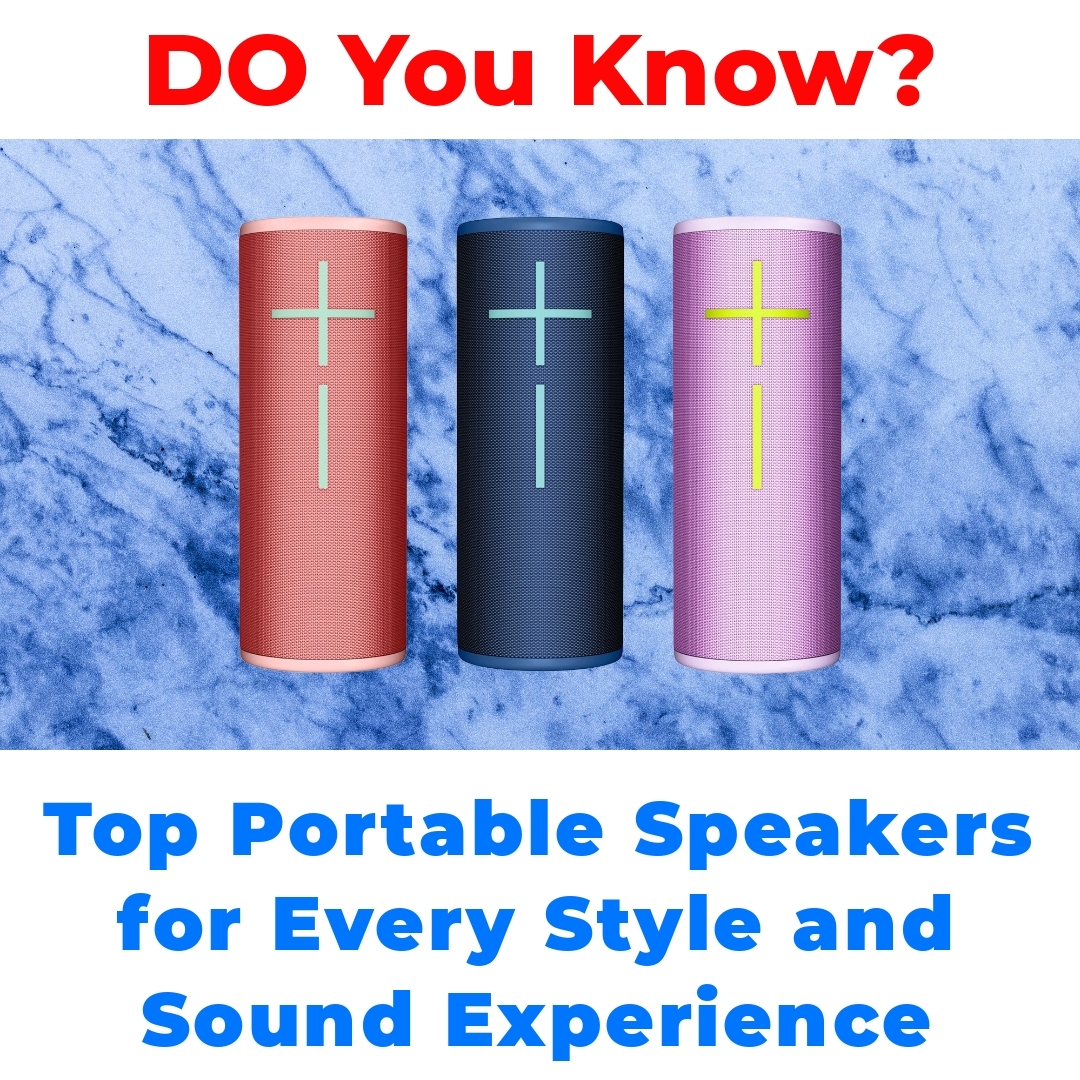 Top Portable Speakers for Every Style and Sound Experience