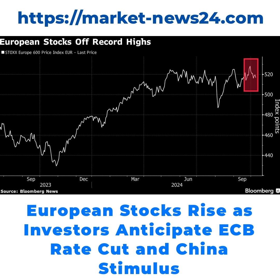 European Stocks Rise as Investors Anticipate ECB Rate Cut and China Stimulus