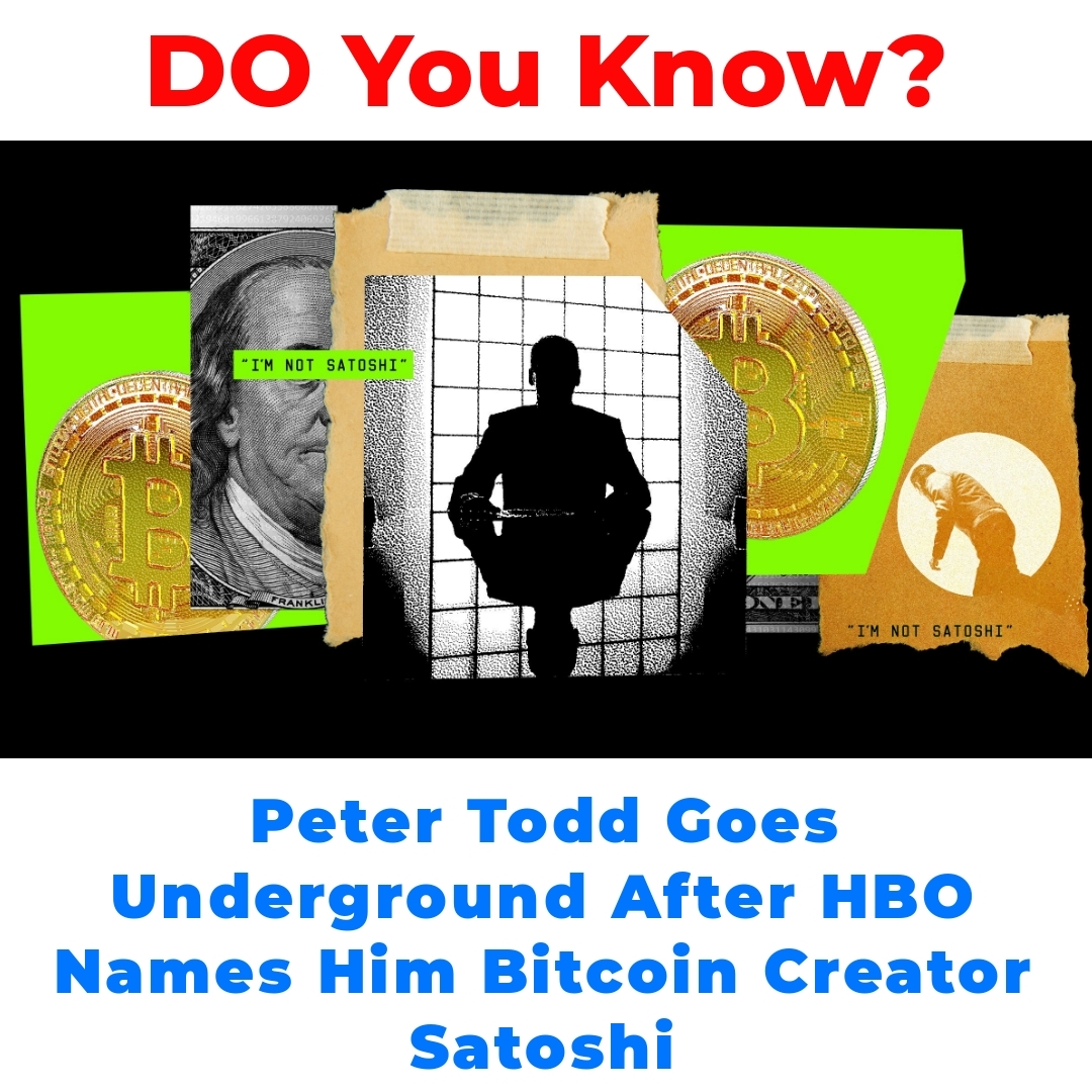 Peter Todd Goes Underground After HBO Names Him Bitcoin Creator Satoshi