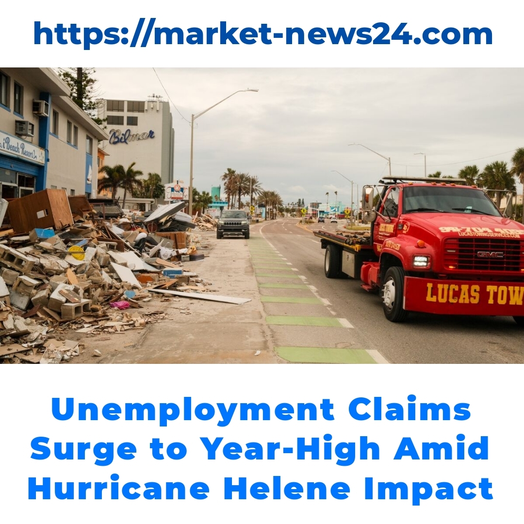 Unemployment Claims Surge to Year-High Amid Hurricane Helene Impact