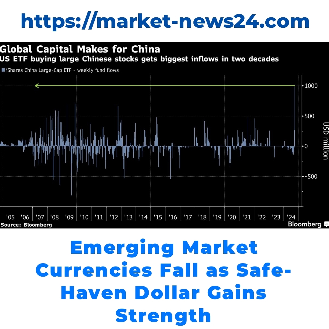 Emerging Market Currencies Fall as Safe-Haven Dollar Gains Strength