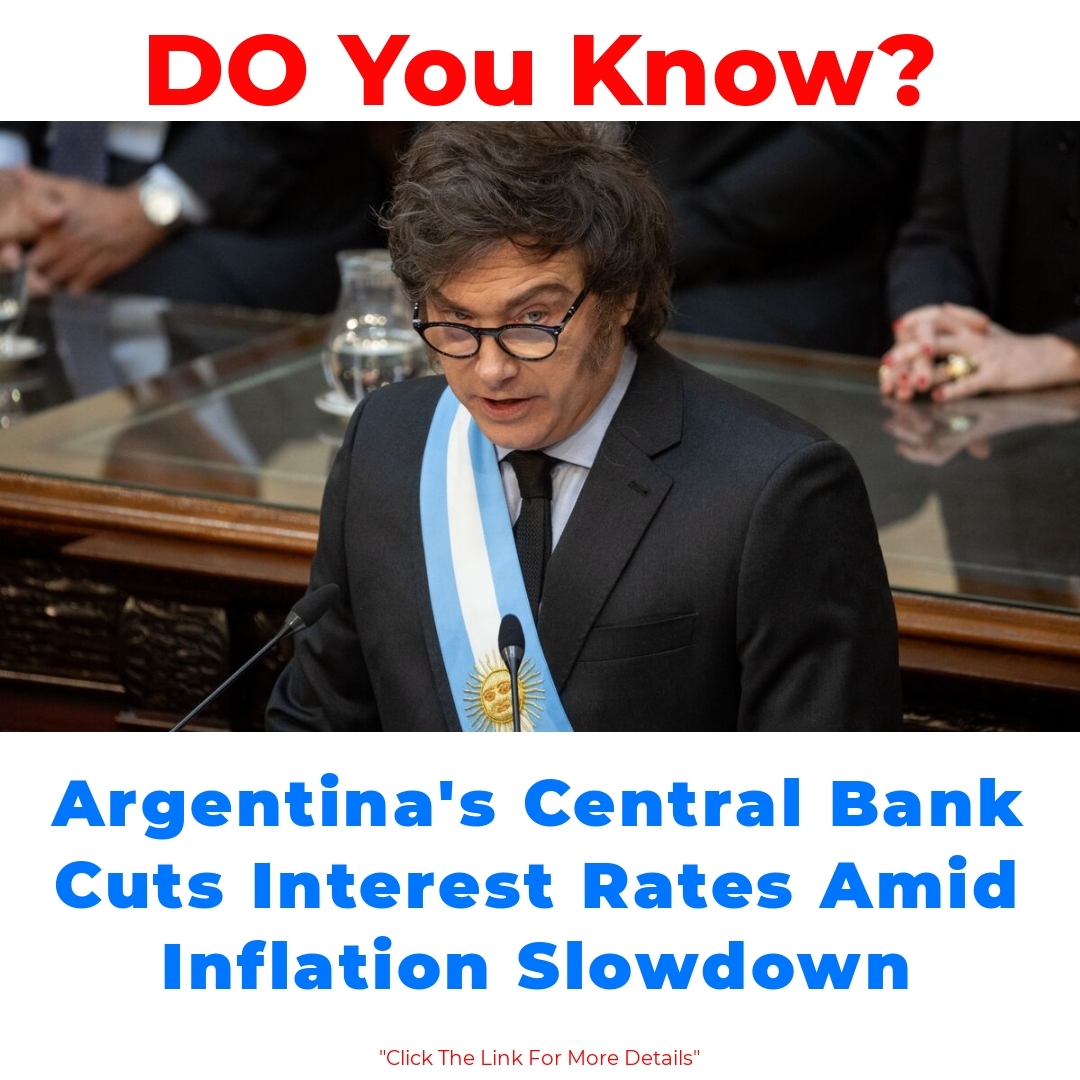 Argentina’s Central Bank Cuts Interest Rates Amid Inflation Slowdown